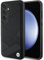 CG Mobile BMW BMHCS24M23RCGPK Hülle Für S24+ S926 Schwarz hardcase Signature Leather Crossing Lines Pattern