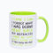 I Came I Saw I Forgot Coffee Mug,Funny Birthday Christmas Gifts,Mugs for Mum and Dad, Anniversary Couple Gift,Funny Quotes (Green)