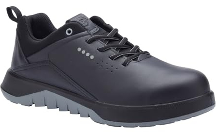 Blackrock Austin Black Composite Safety Shoes, Size 13 / EU 48, Metal-Free