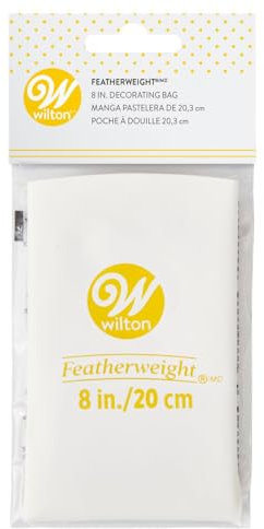 Wilton Featherweight Decorating Bag: Reusable Piping Bag for All Tips, Flexible Polyester, Dishwasher Safe - 20 cm