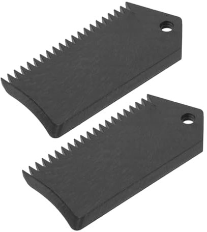 Yardwe 1 Paar Surfboard Wax Comb Professionelles Wachsschaber Werkzeug für Surfboards Rutschfester Kunststoff Optimales Wartungswerkzeug mit Modernem Karbonmuster Design für Effiziente