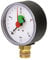 Cornat T593700 Manometer 0-4 bar,selbstdichtend für Anschluss von unten, 3/8 Zoll