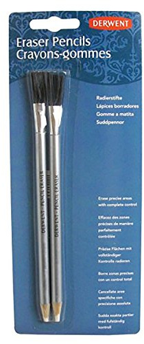 Derwent Gomme crayon et brosse Blister – Lot de 2