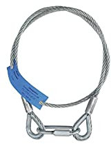 EUROLITE Sicherungsseil AG-35FB 6x1000mm bis 35kg | Hochwertiges Sicherungsseil