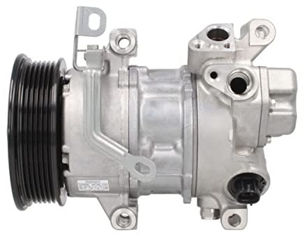 NISSENS 89258 A/C Kompressor für Klimaanlage Klimakompressor mit ID: V5 Kältemittel: R134a PAG 46 mit 120mm Riemenscheibe Rillen: 4