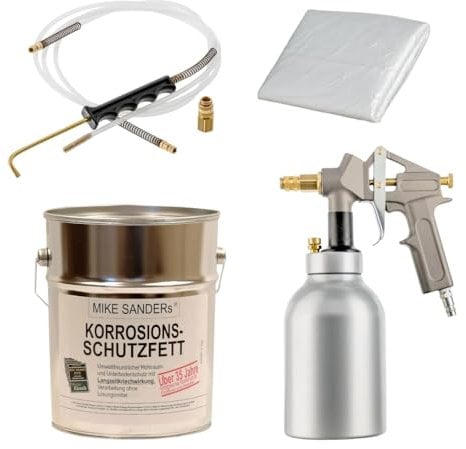 COLOURLOCK Druckbecherpistole HSDR 3350 Set, 4kg Mike Sanders, 2 Sonden u. gratis Abdeckplane
