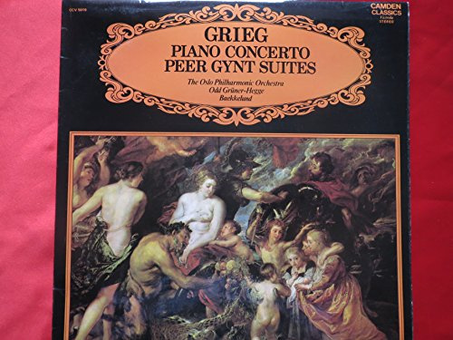 Piano Concerto, Peer Gynt Suites - Grieg, The Oslo Philharmonic Orchestra, Odd Grüner-Hegge, Edvard Grieg, Oslo Filharmoniske Orkester, Odd Grüner-Hegge, Kjell Bækkelund LP