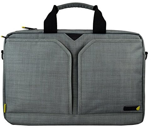 Techair EVO Schultertasche für 33 cm Notebooks, Grau