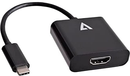 V7 V7UCHDMI-BLK-1E USB-C male to HDMI female Adapter Black