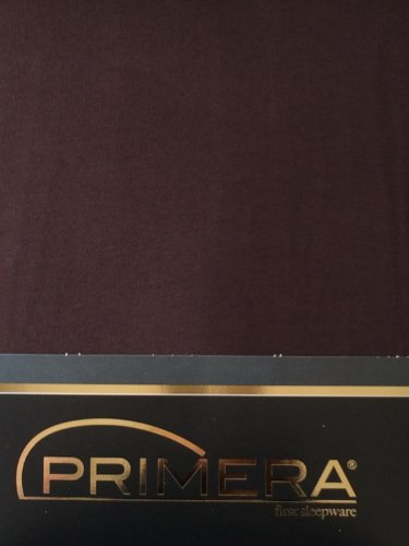 Hahn Haustextilien Primera Elastan-Feinjersey-Spannbettlaken für Topper (Boxspringbettauflage), Dunkelbraun 140x200 bis 160x220 - Steg ca 4-10 cm