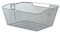XLC Hinterradkorb-2128212200 Hinterradkorb Silber 39 x 30 x 17 cm