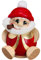 Seiffener Volkskunst | Kugelräucherfigur | Nikolaus 11 cm | Räuchermann | Räuchermännchen aus Seiffen | 19182 | mit Mütze und Pfeife