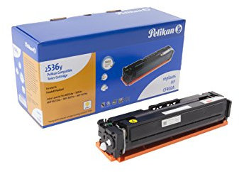 Pelikan Toner ersetzt HP CF402A (passend für Drucker HP Color LJ Pro M 252 / -270 / -274 / -277)