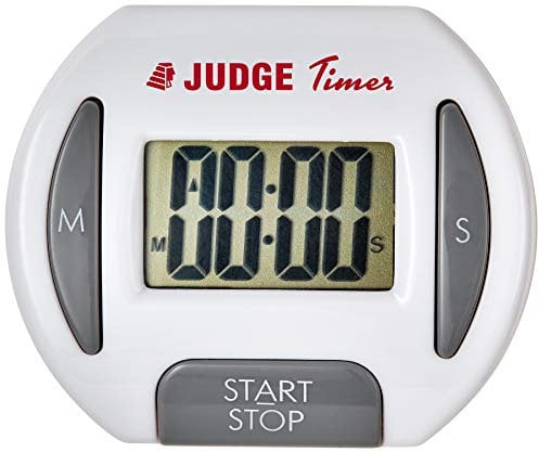 Judge Digital Kitchen Timer with LCD Display (Batteries Included)