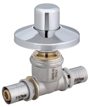 Valvola Incasso Completa Di Canotto E Rosone Fiv 20 X 20