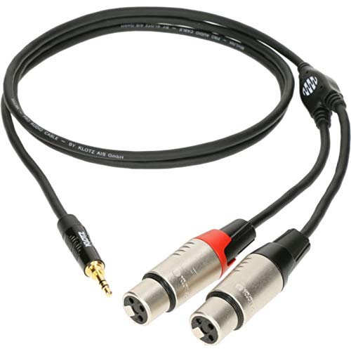 Klotz tz KY8-300 Y-Cable XLR female 3m Câble Insert