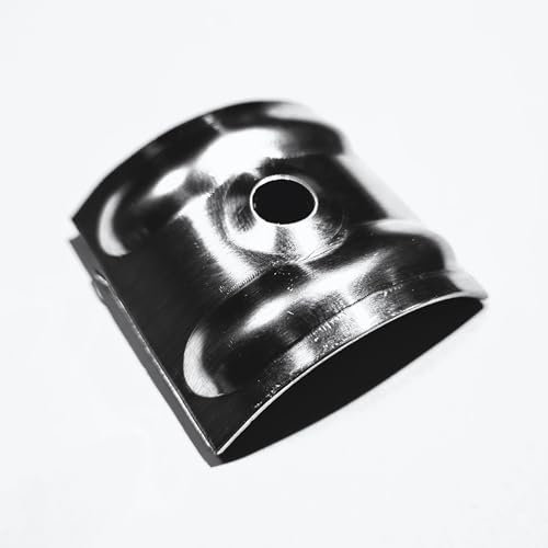 50 Kalotten Aluminium blank - 76/18 Sinus Welle für Wellplatten u. Wellbleche - Lichtplatten - Sinusprofil