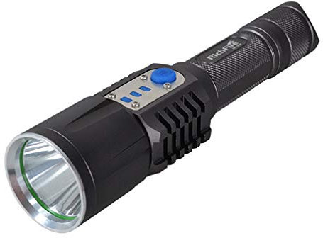 Led Torch, Super Bright 900 Lumen Zoomable Tactical Flashlight Handheld Powerful Flashlight 5 Mode Led Flashlight, for Camping, Fishing, Outdoor