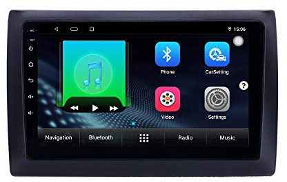 XISEDO para Fiat Stilo 2002-2010 9 Pulgadas Android 10.0 Autoradio In Dash Radio de Coche Navegación (STILO)