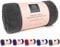 PEAQUE Mikrofaser-Handtuch mit Frottee-Struktur - 1er & 2er Set - Antibakteriell Weich Leicht Saugstark Schnelltrocknend (Grau, 60x120 cm)