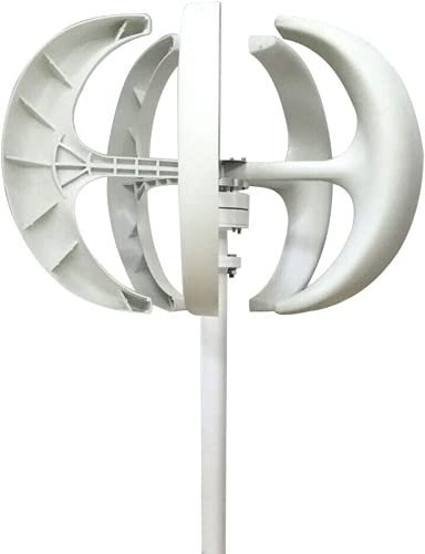 8000W Wind Turbine Generator, 5 Blades 12V 24V Vertical Axis Wind Turbines Generator Kit for Home Hybrids Streetlight Use Electromagnetic Electricity Producer Equipment (24V)