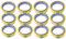 12 Pack Cellotape Strong Clear Packing Tape Rolls | Extra Long 24mm x 40m | Packaging Sellotape parcel cellotape Heavy Duty