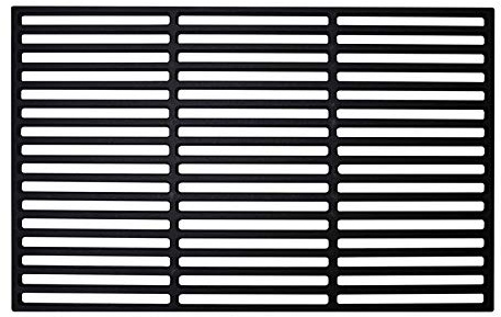 EINFEBEN Grillrost Gusseisen Emailliert Eckig Grillgitter Grill, Grillrost Grillflaeche, Gussrost Grillrostprofi für Gasgrill, Holzkohlegrill, 60 x 40 cm