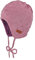 maximo Strickmütze aus Merino Wolle z. binden in Mauve mit BW Fleece Futter 380500 (as3, Numeric, Numeric_39)