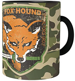 Urban Backwoods Foxhound Logo Tasse Avec Slogan Tasse à Café