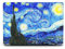 Berkin Arts Case for 13.5 Microsoft Surface Laptop 5/4/3, 2022-2019 Metal Palm Model 1868/1951 with Keyboard Cover & Screen Protector Post-Impressionism(The Starry Night by Van Gogh)