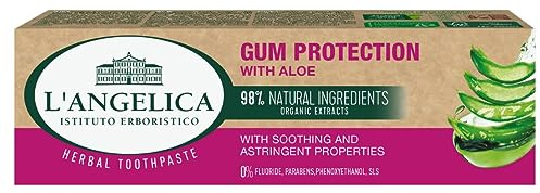 L'Angelica Zahnfleischschutz-Zahnpasta mit Aloe Vera, 75 ml - Langfristig!