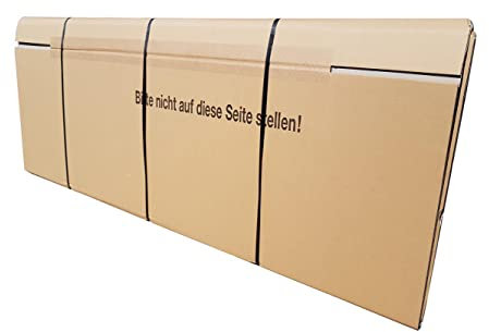 2 Stück Großer Fahrrad Karton E Bike Karton Box 1900x250x1150mm sehr stabil doppelwellig (2)