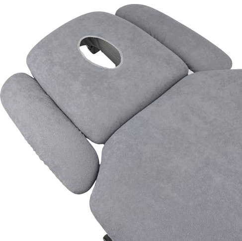 Habys Frottee Bezug | für Therapieliegen Massageliege Agila 4 | Spannbezug Bettlaken Spannbettlaken | Baumwolle | Hellgrau