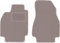 Wielganizator Automatte – Passend für Renault Megane II CC Coupé, Cabrio 2003-2010 – Velours – Autozubehör - Praktische Fußmatte Auto – 2-teilig - beige