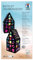 Ursus 21370090F - Bastelset, Fachwerkhäuser, ca. 7,7 x 15,5 x x 7,7 cm, Set zum Basteln von 24 Häusern in Schwarz, inkl. Transparentpapier in 10 Farben und Schritt für Schritt Anleitung