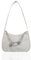 Ceihwa Umhängetasche Damen Y2k Schultertasche Vintage Kleine Handtaschen mit Kette 90s Women'S Shoulder Bag Tasche Aesthetic Teenager Mädchen Small Handbag Tasche Tote Bag Mini Segeltuchtasche-Weiß