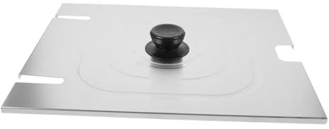 BEBEMOKO Couvercle De Friteuse Électrique Acier Inoxydable Couvercle De Remplacement Pour Friteuse Accessoire De Cuisine