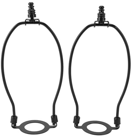 Qcwwy Lampenschirme für Tisch- und Stehlampen, Beleuchtungszubehör (BLACK)