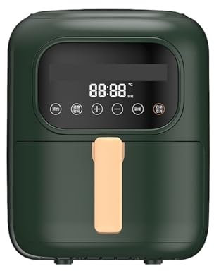 Food essentials and family helpers Smart Air Fryer Electric Air Fryer Oil Free Electric Frying Pan Air Fryer 220V Smart assistant Enjoy life (Color : Green, Size : CN) Stabilize