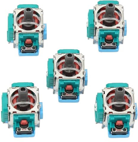 5pcs Analog 3D Joysticks Replacement For PS5 Controller, 3D Analog Sensor Wheel Thumb Sticks Joystick Rocker Module Replacement For PS5 Gamepad, sensor,ps5 analog sticks replacement