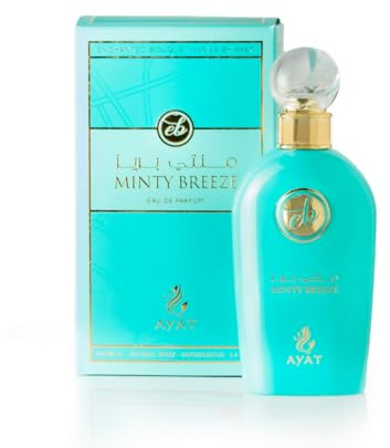 Ayat Perfumes - Enchanted Bouquet Series – Duft Dubai 100 ml – Damen- und Unisexparfums – ein sinnlicher orientalischer Duft, entworfen und hergestellt in Dubai (Minty Breeze)