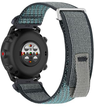KUWAI Sport Armband Kompatibel mit Polar Vantage V3 Armbänder, Stoff Nylon Verstellbare Atmungsaktive Ersatzarmband für Polar Vantage V3 Uhrenarmband für Damen Herren Sportarmband (25,Eine Grösse)