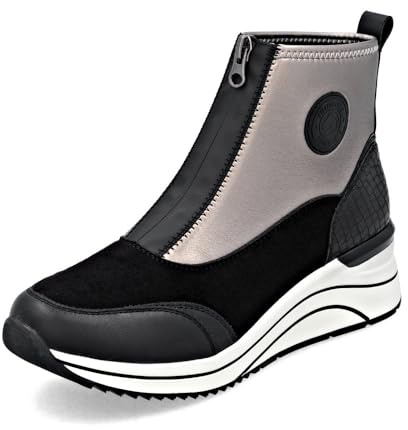 Remonte Damen High-Top Sneaker D0T78, Frauen Halbschuhe,lose Einlage