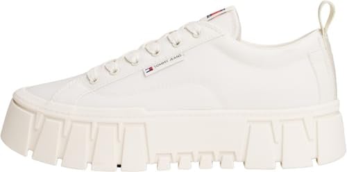 Tommy Jeans Damen Tjw Flatform Chunky Sneaker En0en03036Low Top