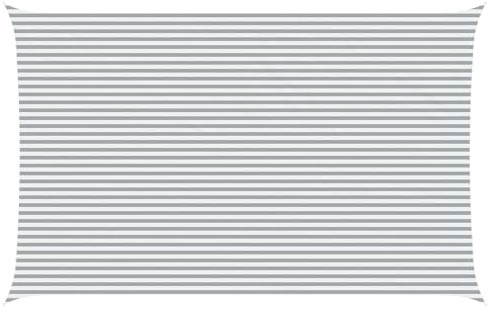 vidaXL Sonnensegel Hellgrau und Weiß 8 x 5 m 100% Polyester Oxford