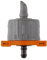 Gardena Micro-Drip-System Regulierbarer Endtropfer: Druckausgleichender Tropfer für Pflanztöpfe & Einzelpflanzen (8316-20)