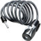 Kryptonite Coiled Cable black Size:12 mm x 180 cm