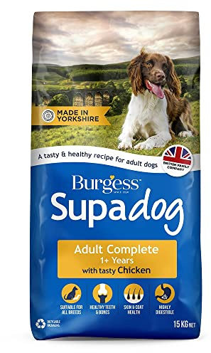 Burgess Supadog Adult dry dog food with tasty chicken 15 kg