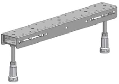 Hoesch – Baden Füßen, höhenverstellbar von 125 auf 190 mm