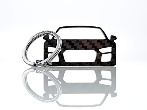 BlackStuff Carbon Karbonfaser Schlüsselanhänger Kompatibel mit R8 2015-2019 BS-112